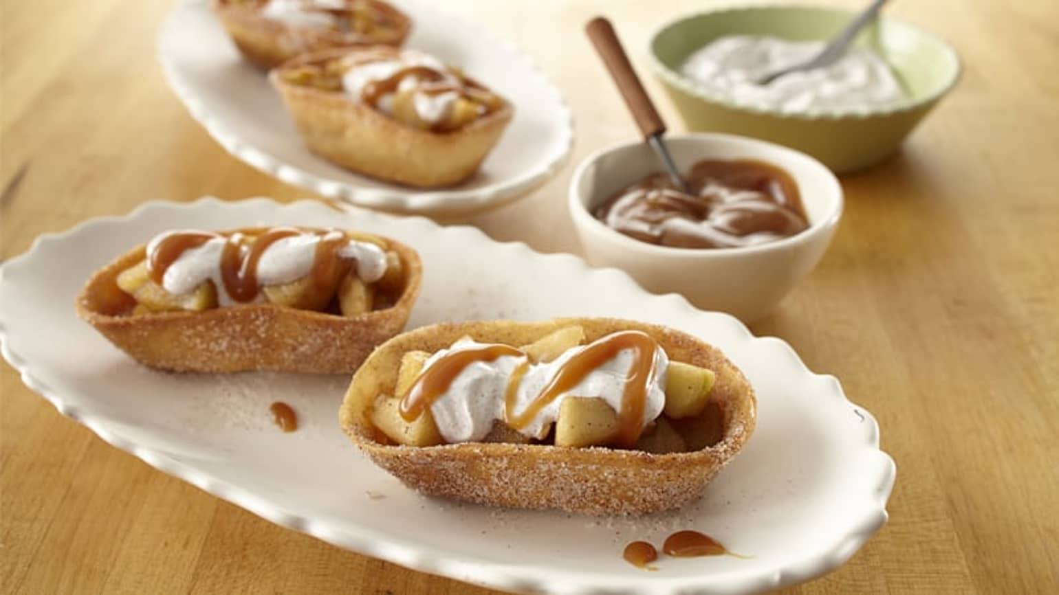 crisp apple empanada mini tacos